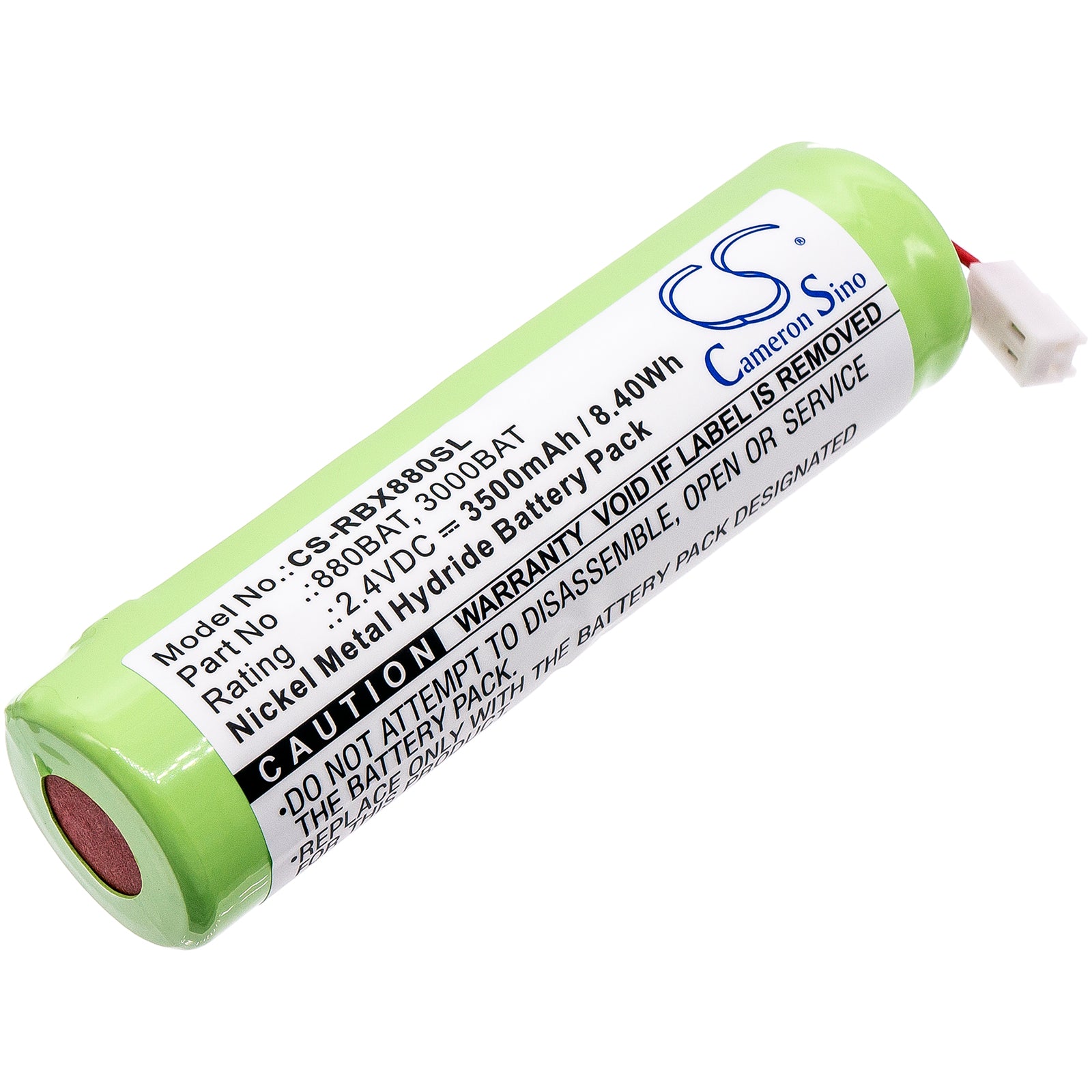 2.4V 3500mAh Ni-MH Battery for GEO-FENNEL FLG 250 Green Laser, Metland & RedBack Levels
