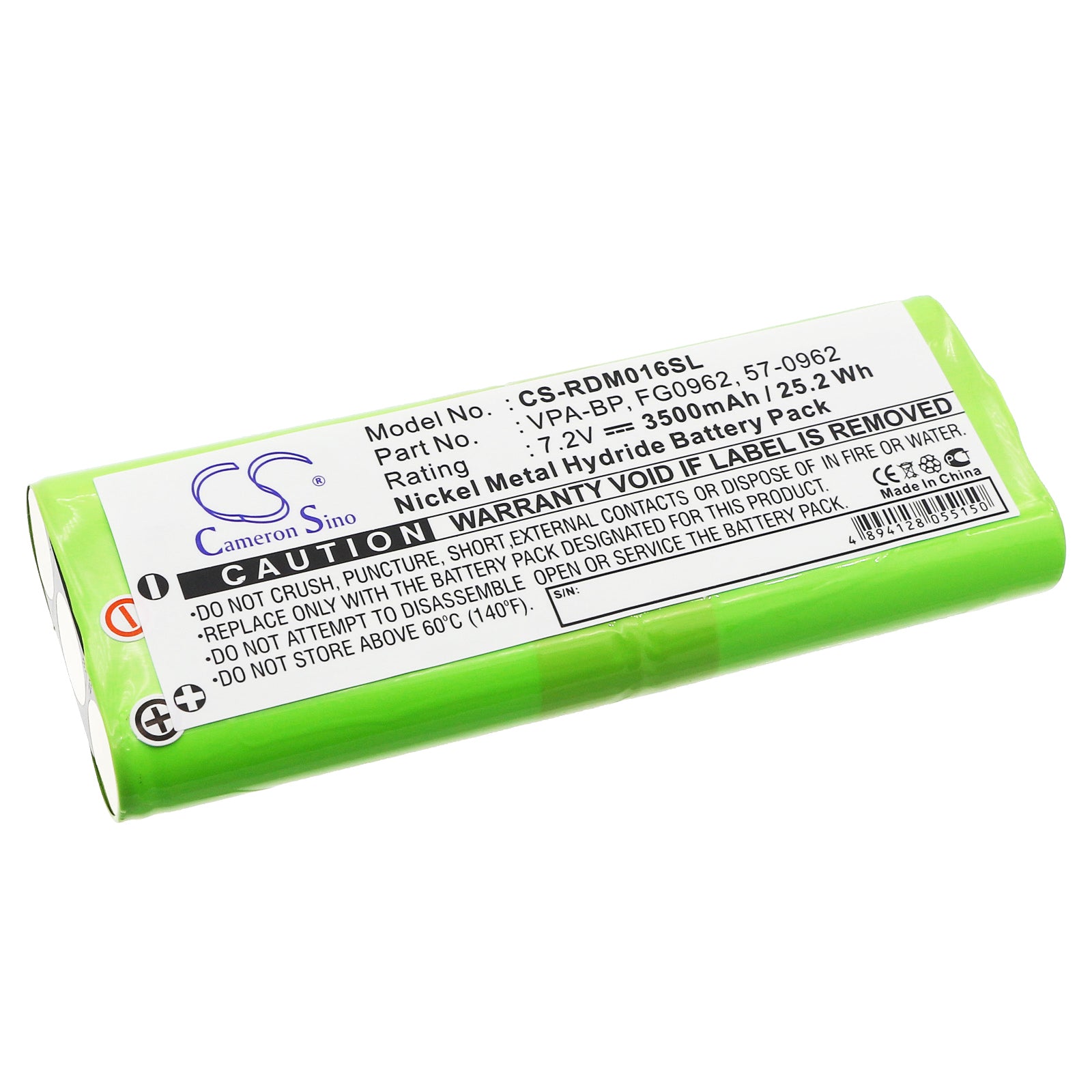 7.2V 3500mAh Ni-MH Replacement Battery for Rover Instruments & Ikusi Signal Analyzers - High Capacity Power
