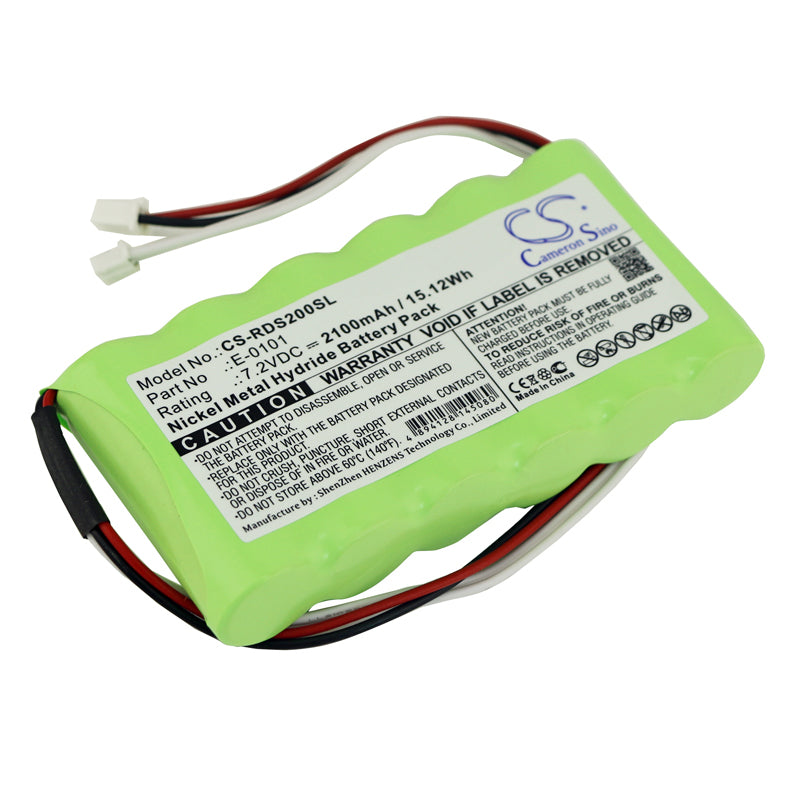 2100mAh 7.2V Ni-MH Replacement Battery for Rover & TechniSat Analyzers/TVs (78x52x18mm)
