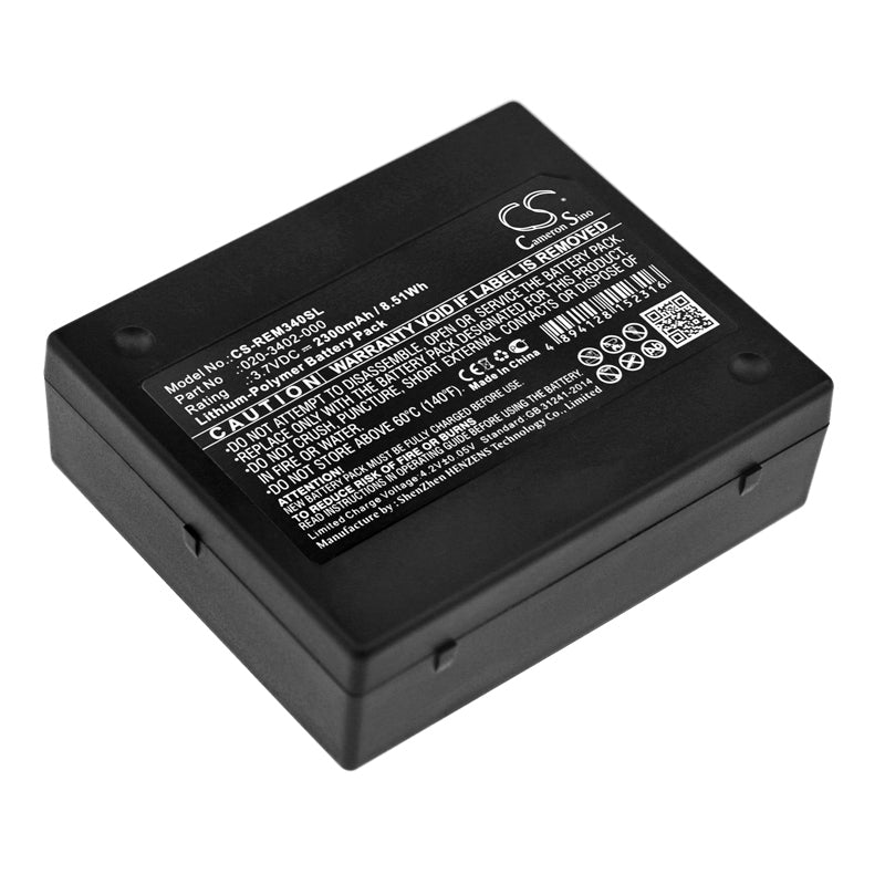 RAE Systems QRAE II Gas Detector Replacement Battery, 2300mAh, 3.7V Li-Polymer Upgrade
