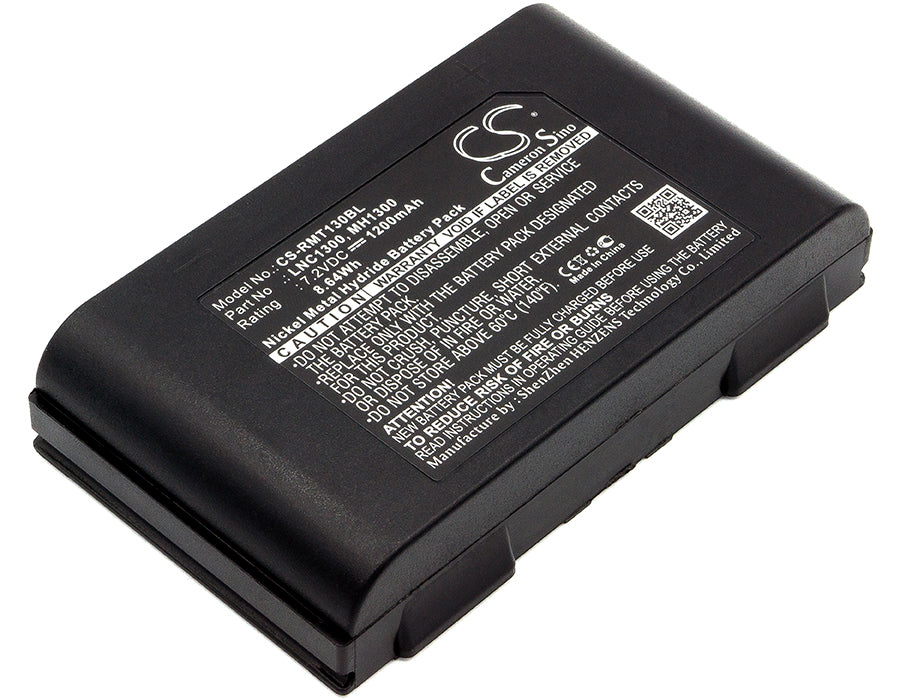 7.2V 1200mAh Ni-MH Replacement Battery Pack for Ravioli MH1300 & Micropiu Crane Remotes
