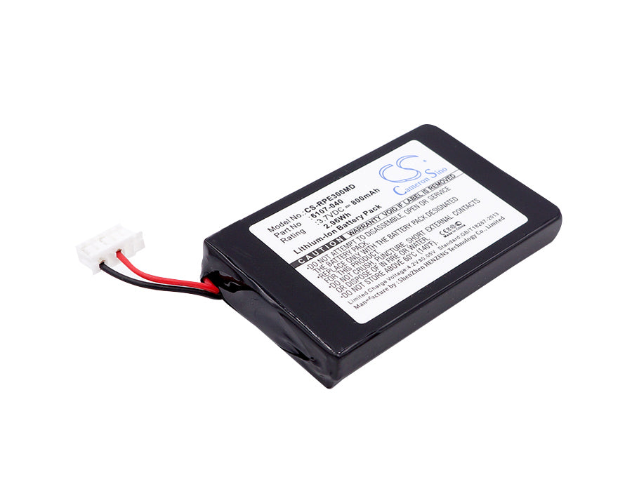 800mAh 3.7V Li-ion Battery - Rainin EDP3/EDP3 Plus 20-200uL Pipette Replacement - Medical Grade, High Performance
