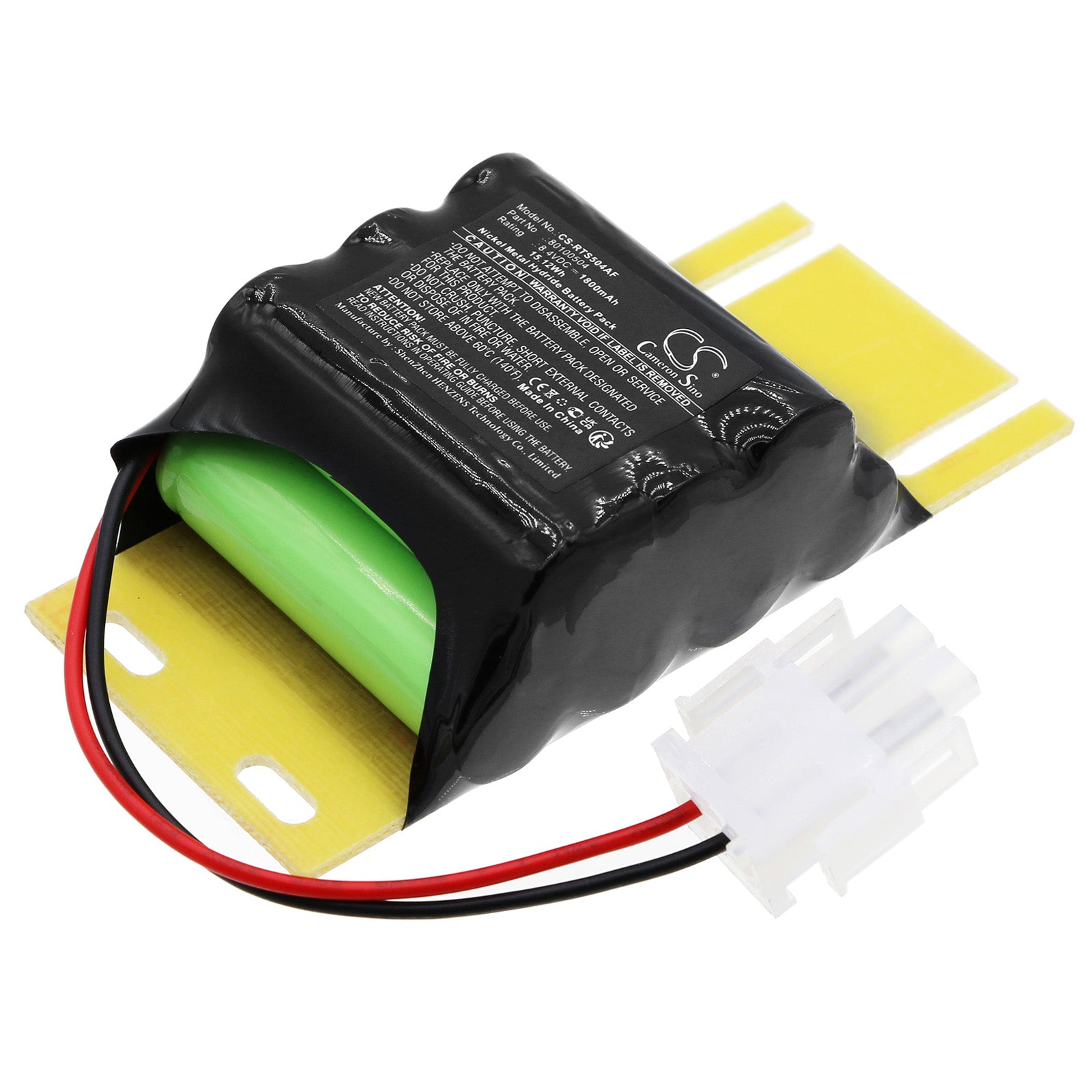 1800mAh Ni-MH Battery for Record Automatic Sliding Doors (8.4V, 15.12Wh) - Replacement Power Pack - Record 80100504
