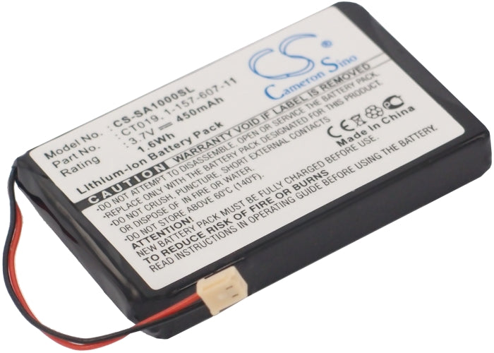 450mAh 3.7V Li-ion Replacement Battery for Sony NW-A1000 & NW-A1200 Series Music Players - MP3 Player Power
