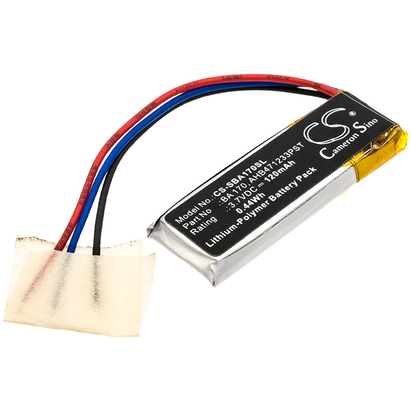 Sennheiser Momentum In-Ear & Presence Wireless Headset Replacement Battery, 3.7V 120mAh - Headphones Battery Replacement
