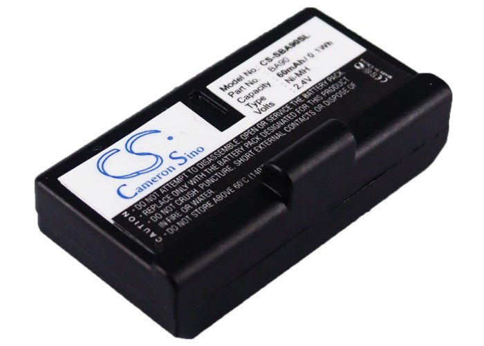 60mAh Ni-MH 2.4V Replacement Battery for Sennheiser Assistive Listening Systems: RI100, HDI92, SET100 & More
