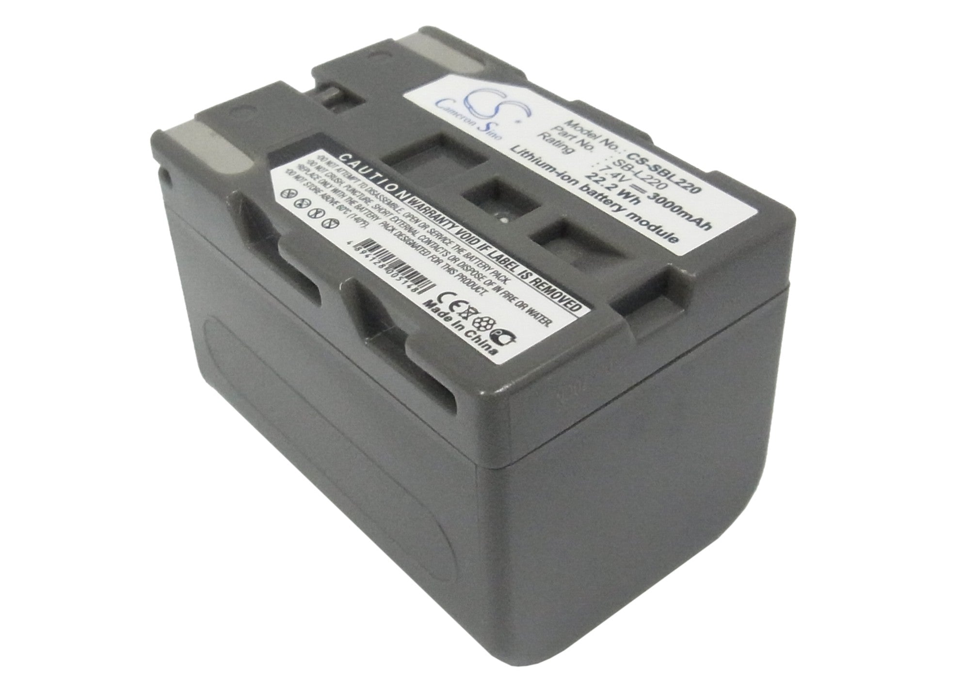 7.4V 3000mAh Li-ion Battery for Leaf Aptus/AFi-II Digital Backs & Samsung SCD/VP-D Cameras
