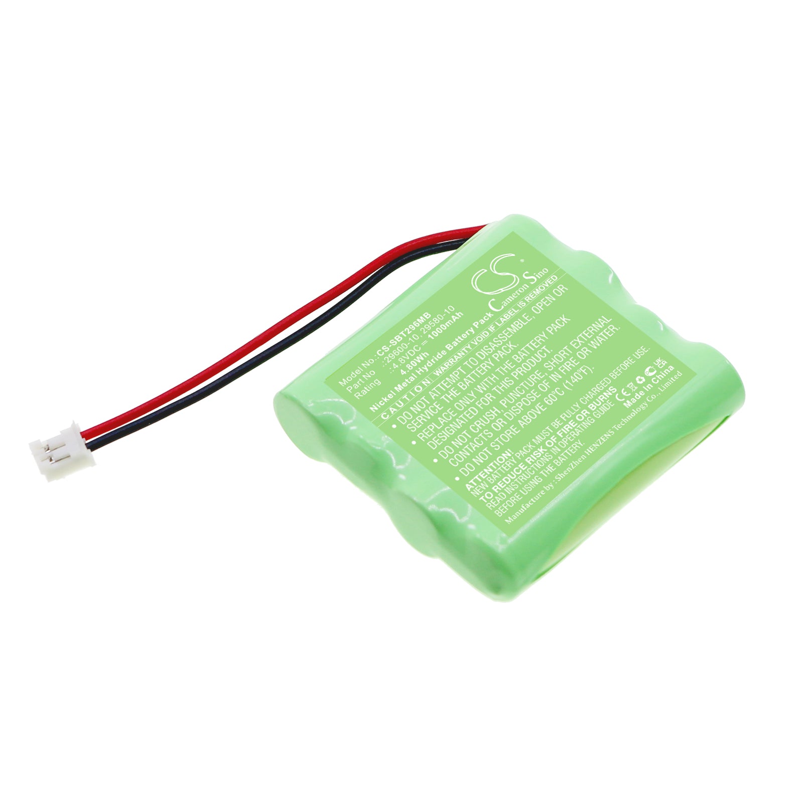 1000mAh Ni-MH 4.8V Replacement Battery for Panorama & Summer Infant Baby Monitors - Multiple Models Supported
