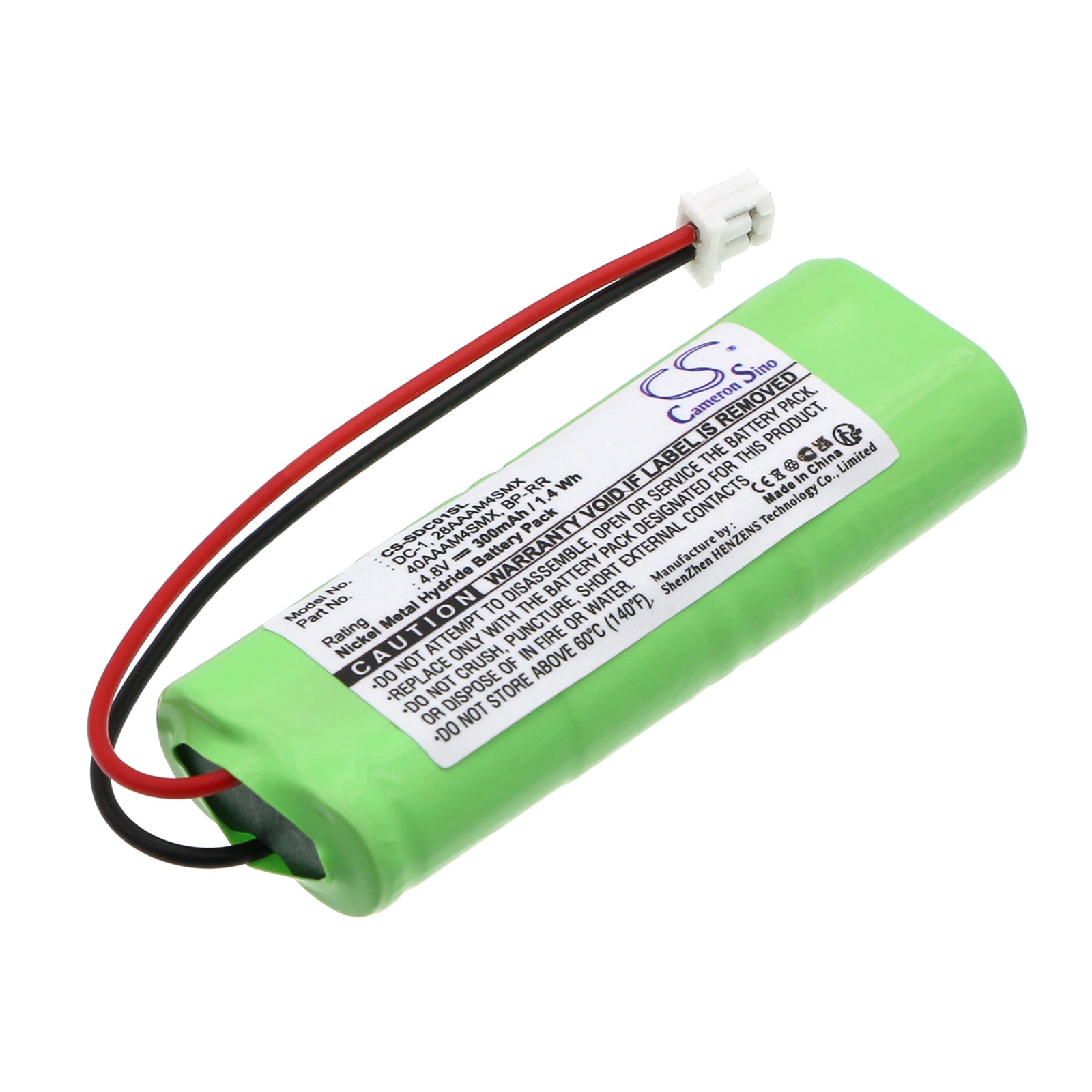 300mAh Ni-MH 4.8V Replacement Battery for Dogtra & DT Systems Dog Training Collars, Receivers, & Transmitters
