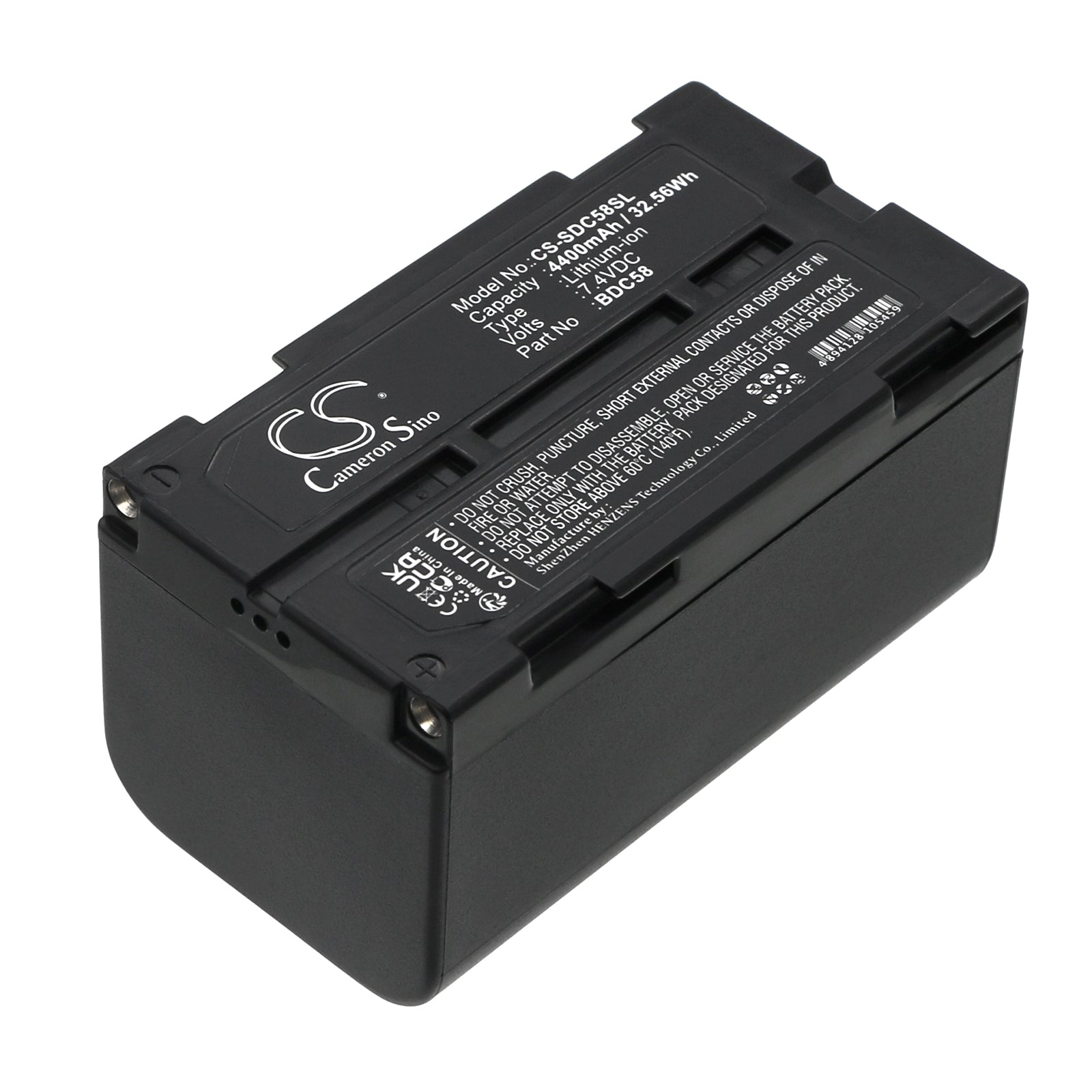 7.4V 4400mAh Li-ion Battery for Sokkia SRX/SETX Robotic & Total Stations - BDC58/70 Compatible Replacement
