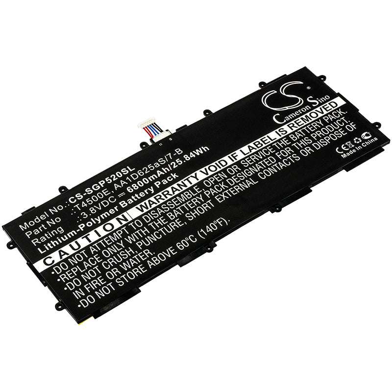 6800mAh Replacement Battery for Galaxy Tab 3 10.1 (GT-P5210, P5200, P5220) - 3.8V Li-Polymer - Tablet Repair
