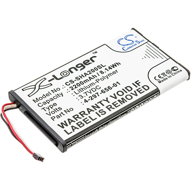 2200mAh 3.7V Li-Polymer Replacement Battery for Sony PHA-2 & PHA-2A Portable Headphone Amps
