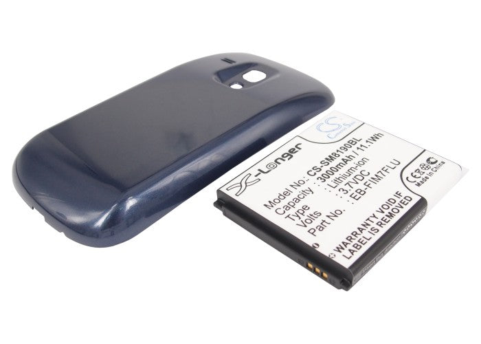 Samsung Galaxy S3 Mini GT-I8190 Battery Replacement - 3000mAh, 3.8V, Li-ion EB-F1M7FLU
