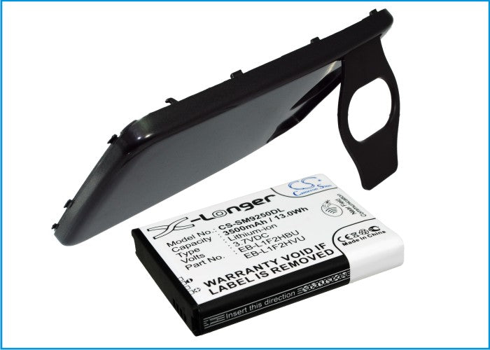 3500mAh Extended Life Replacement Battery for Samsung Galaxy Nexus GT-i9250, Nexus Prime - 3.7V Li-ion
