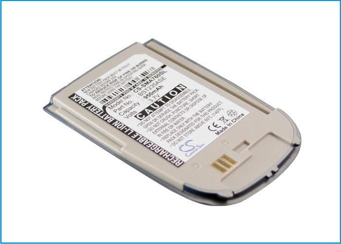 Extended Life 950mAh 3.7V Li-ion Replacement Battery for Samsung SPH-A760 Mobile Phone
