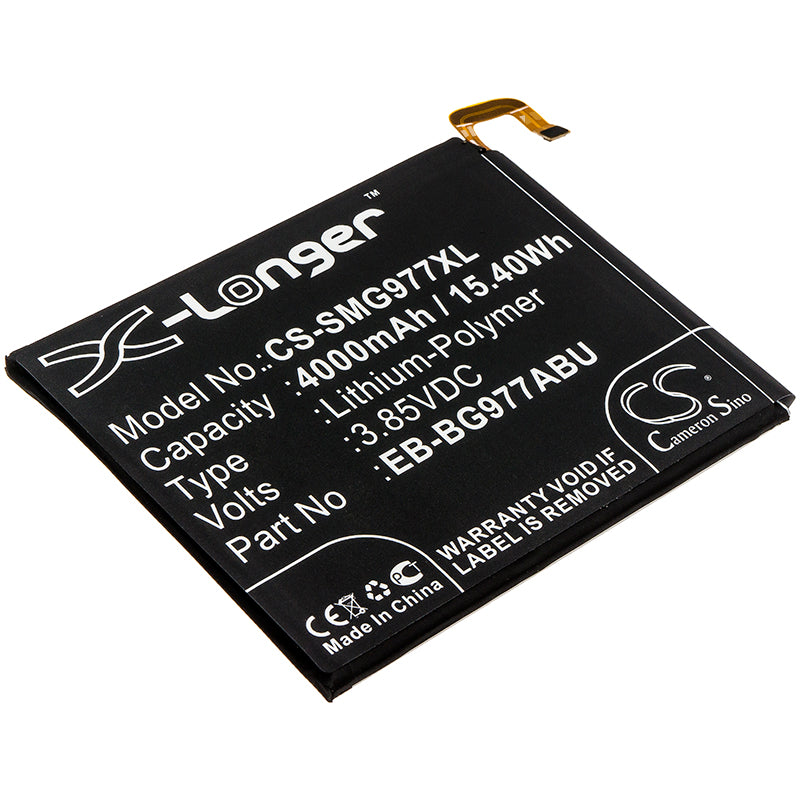 4000mAh Galaxy S10 5G Replacement Battery - SM-G977 Series, Premium Li-Polymer, 3.85V - EB-BG977ABU
