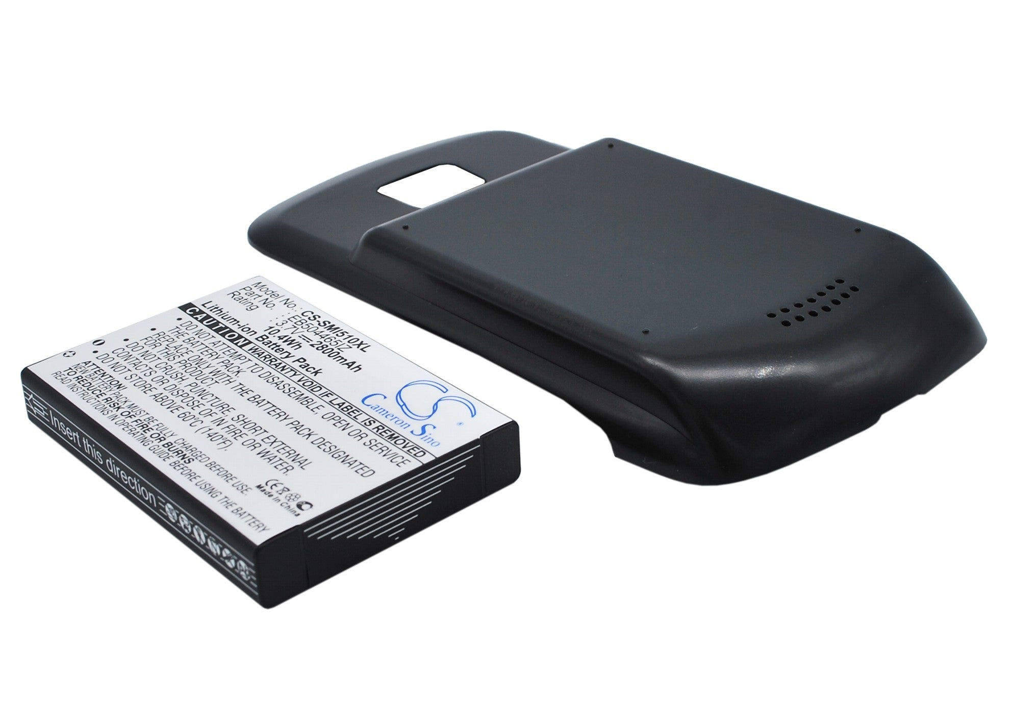 2800mAh Enhanced Battery for Samsung Droid Charge SCH-I510 - 3.7V 10.36Wh Replacement Li-ion Power
