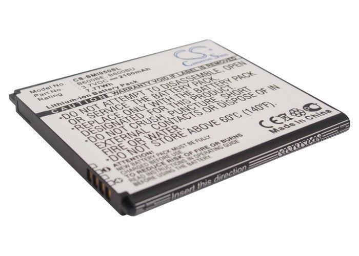2100mAh Replacement Battery for Samsung Galaxy S4 GT-I9500, L720, I545 - 3.7V Li-ion
