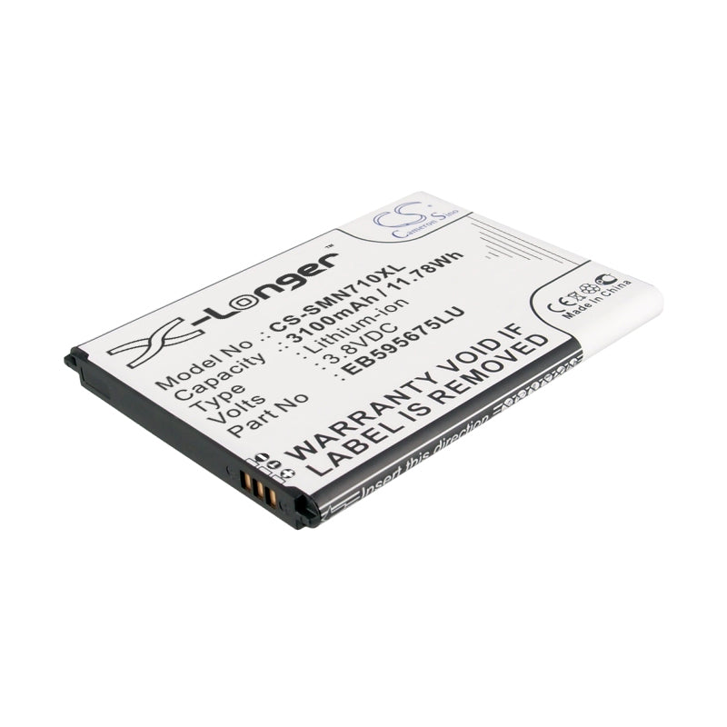 3100mAh Replacement Battery for Galaxy Note II N7100, LTE 4G SCH-I605, SPH-L900 - 3.8V Li-ion
