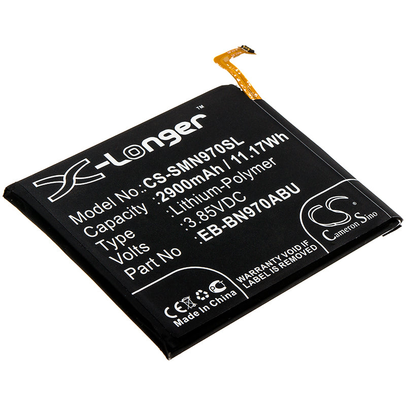 2900mAh Replacement Battery for Samsung Galaxy Note 10 (SM-N970) - Premium 3.85V Li-Polymer