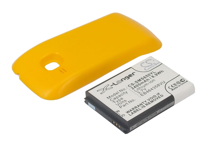 2400mAh Replacement Battery for Samsung Galaxy Mini 2 GT-S6500 - EB464358VU 3.7V Li-ion Upgrade Kit
