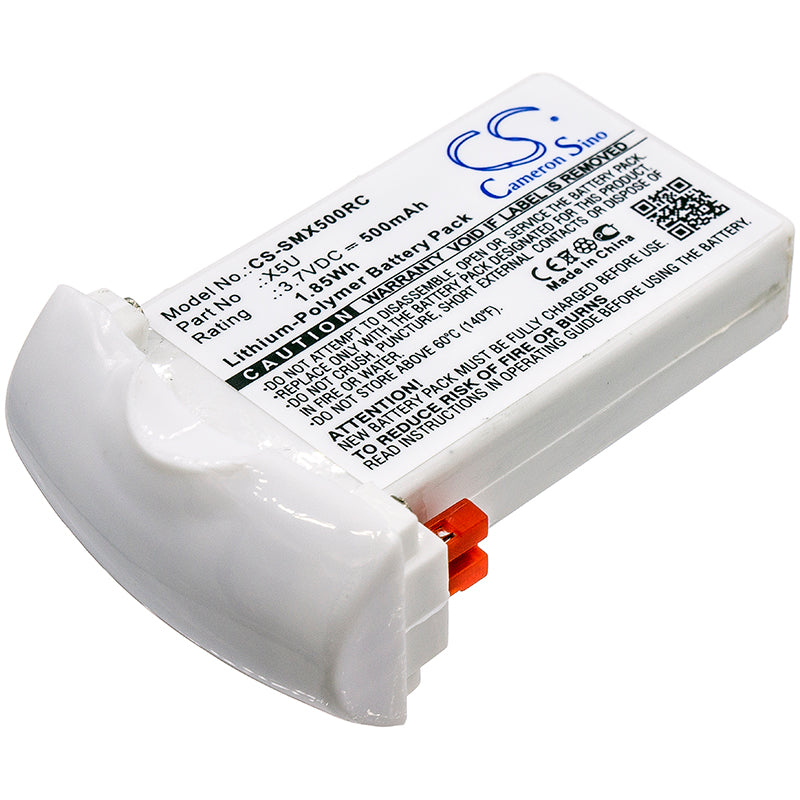 500mAh 3.7V Li-Po Battery for SYMA X5U, X5UC, X5UW Drone - Enhanced Flight Time, Direct Replacement
