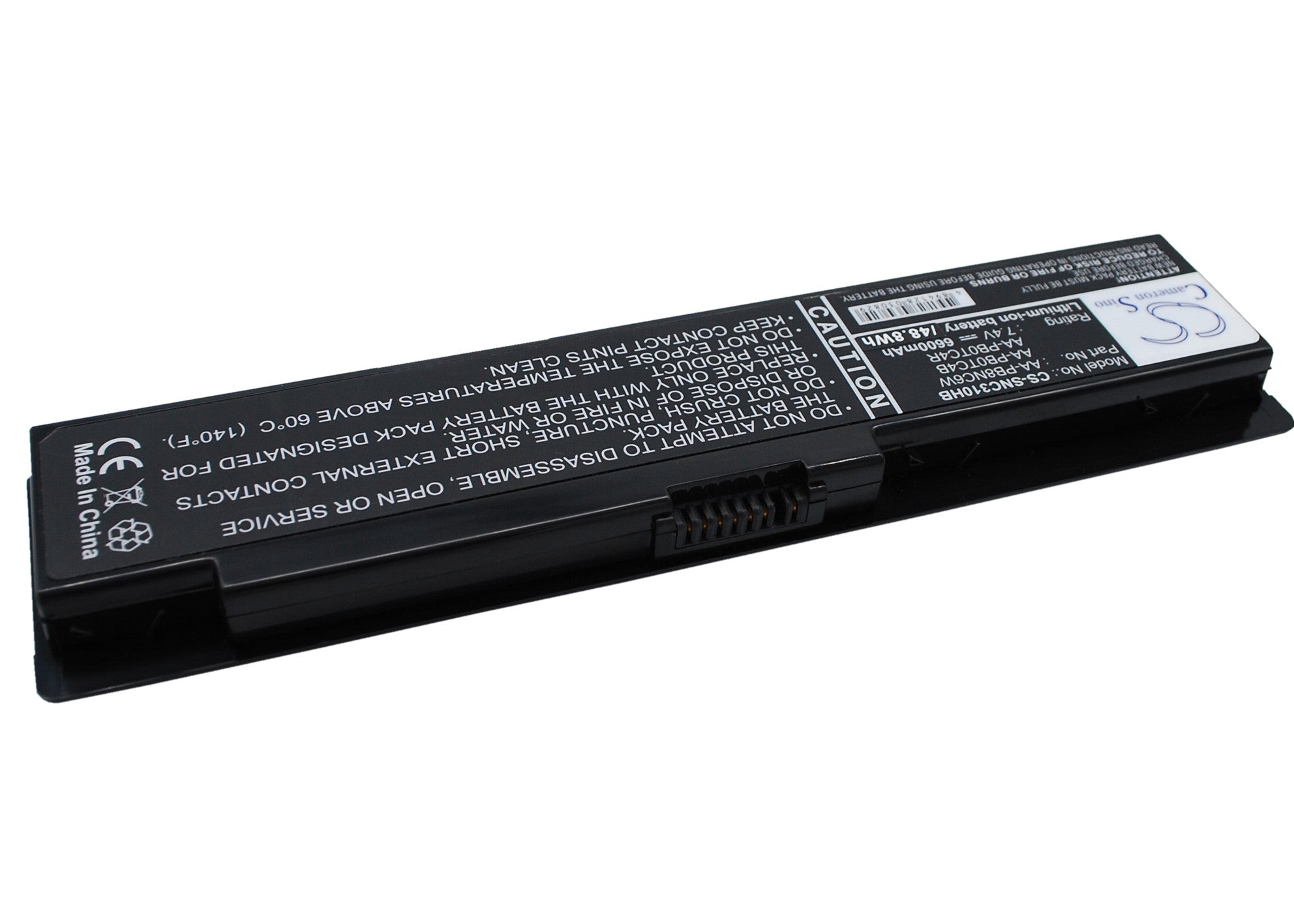 Samsung NP-N310 NP-NC310 X118 X120 Laptop Battery - 7.4V 6600mAh Li-ion Replacement for Notebooks
