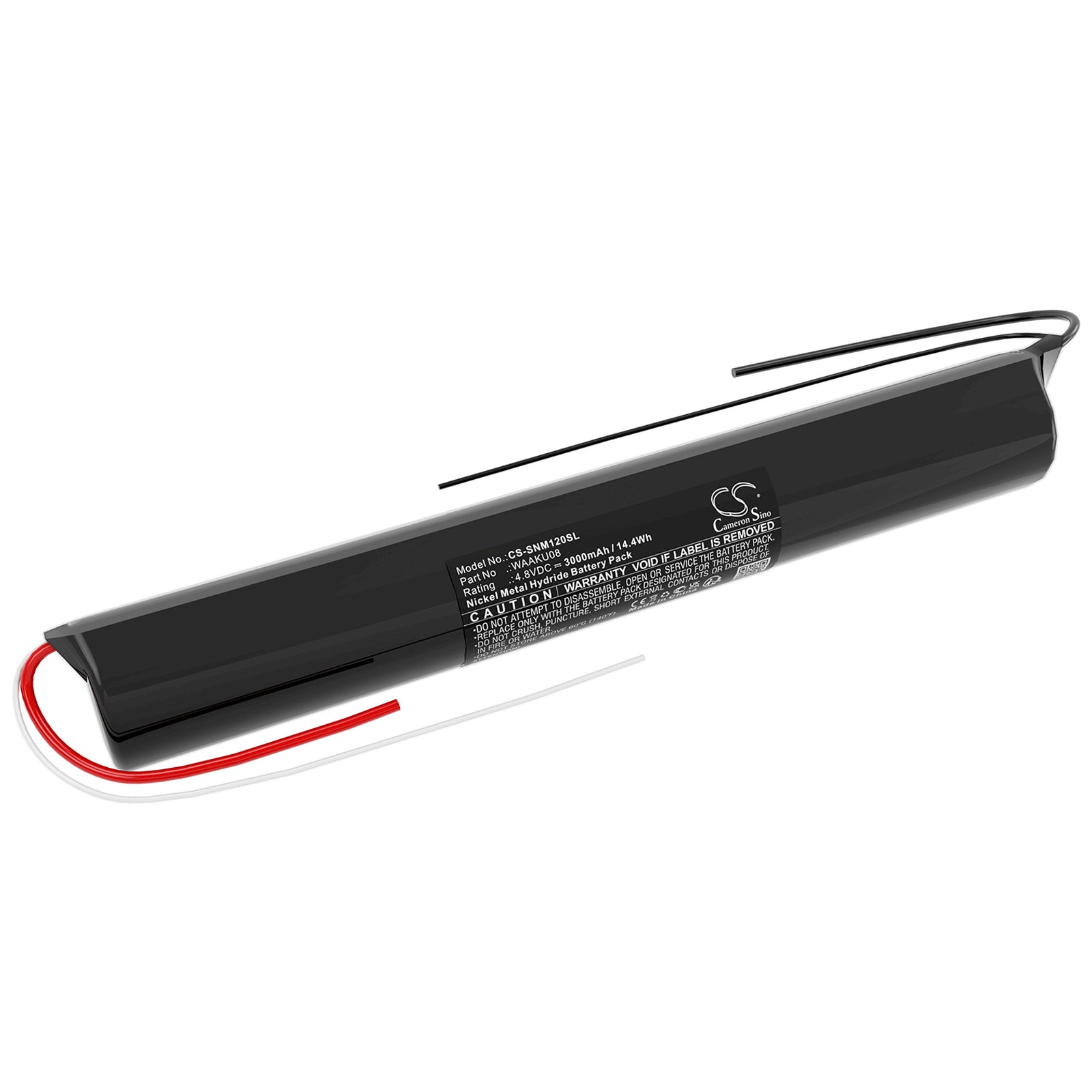 Sonel MRU-120 Earth Tester Battery Replacement: NiMH 4.8V 3000mAh, WAAKU08, for Resistivity Meter Application

