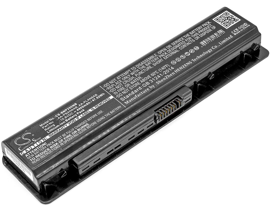 4400mAh Laptop Battery for Samsung P200 P400 NP400B - 10.8V 47.52Wh Li-ion Replacement - High Capacity
