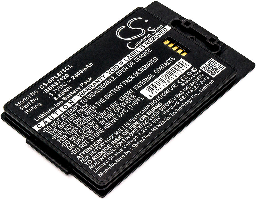 2400mAh Replacement Battery for Spectralink 8742, PIVOT S8742 Cordless Phones - Extended Life 3.7V Li-ion
