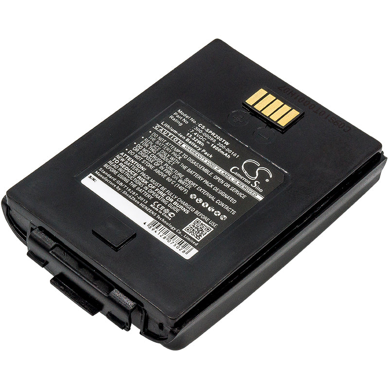 1800mAh Li-ion Battery 7.4V Replacement for Sepura SRP2000, SRG3500, SRM3500, SRH3800 Two-Way Radios
