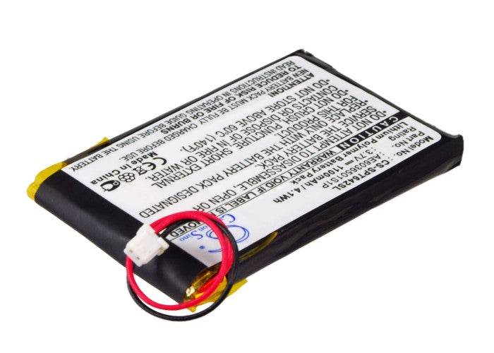 Spetrotec Navigator 52 Battery Replacement: 1100mAh Li-Polymer SEG/NGPS - 3.7V, 4642-E434-V12, AE6036501S1P
