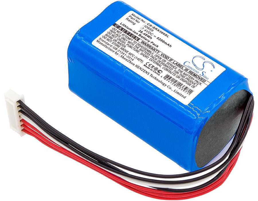 High Capacity 5200mAh 7.4V Li-ion Replacement Battery for Sony SRS-X30, XB3, XB30, XB43 Bluetooth Speakers 
