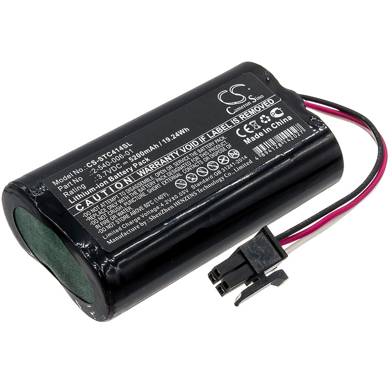 5200mAh Li-ion Replacement Battery for Soundcast MLD414 & Outcast Melody Speaker, 3.7V, 19.24Wh
