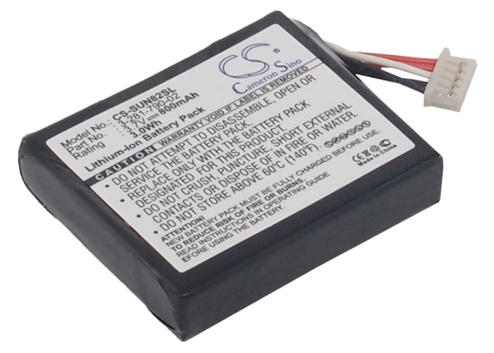 3.7V 800mAh Li-ion GPS Navigator Battery Replacement for Sony NV-U53G, NV-U93T - Long Life Backup Power
