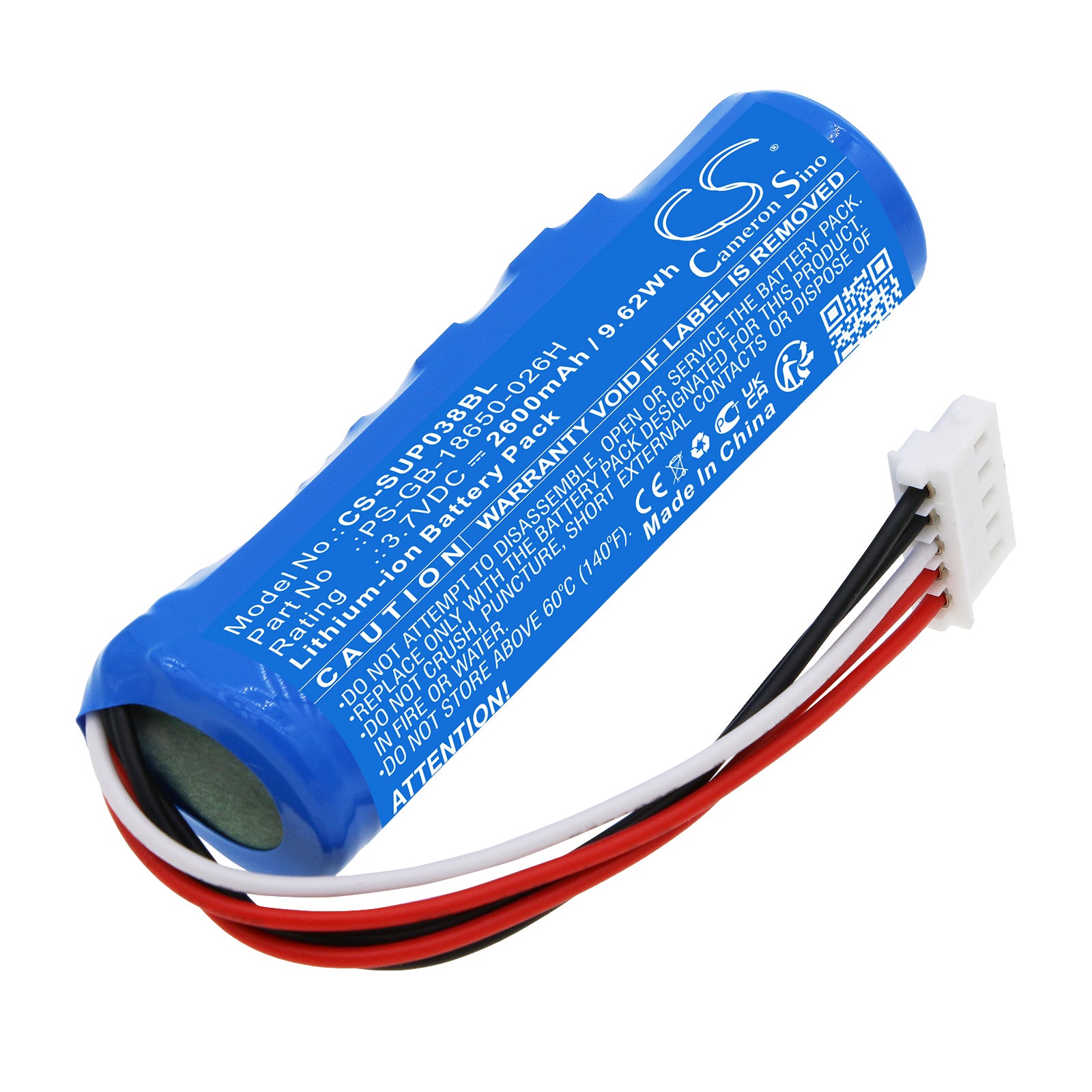 2600mAh Replacement Battery for SumUp 3G/3G+ Card Reader Payment Terminal - 3.7V Li-ion 
