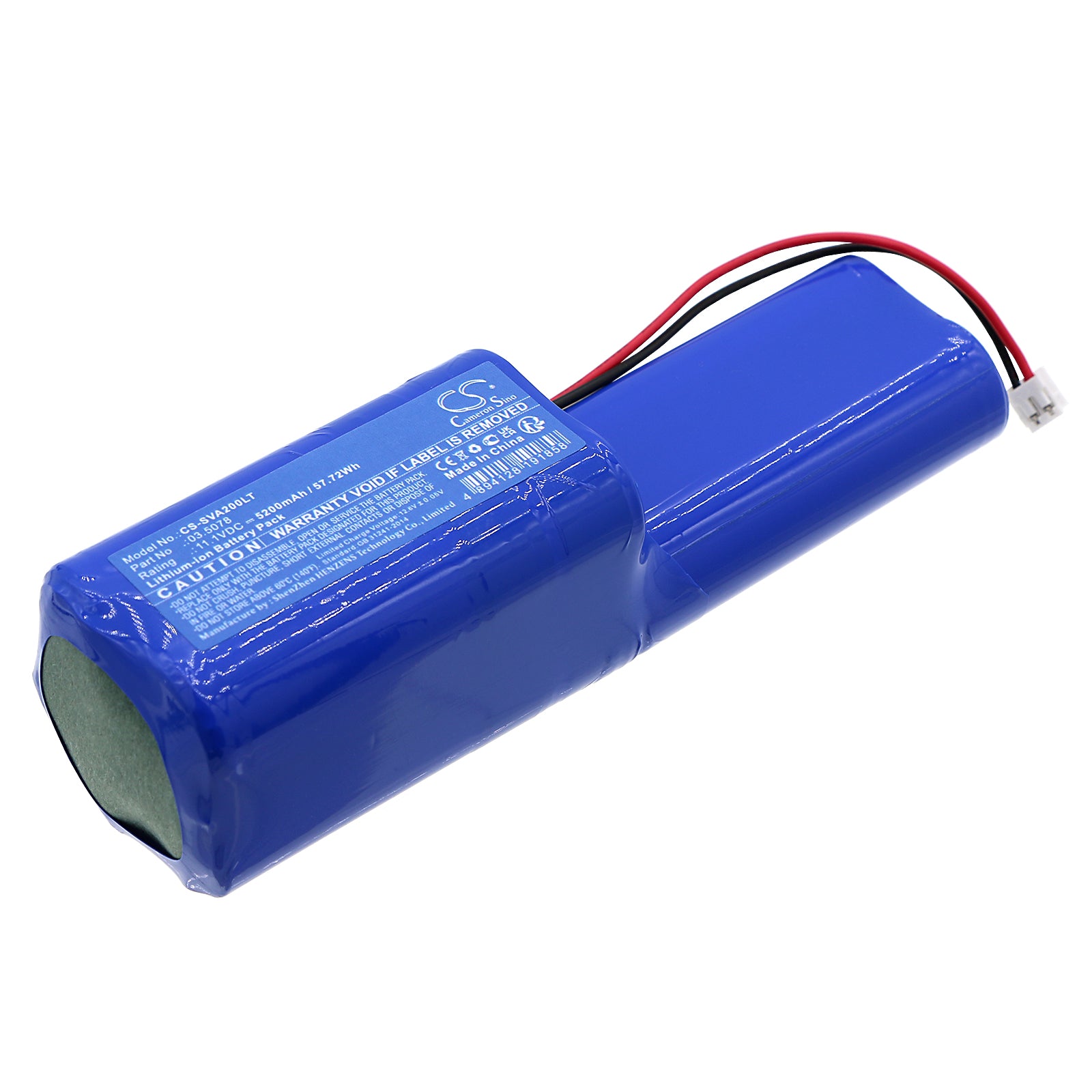5200mAh 11.1V Li-ion Replacement Battery for SCANGRIP NOVA 20 C+R & Multimatch C+R Work Lights/Flashlights
