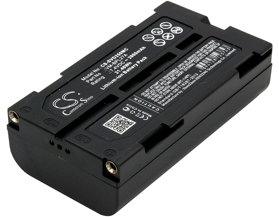 Premium 2900mAh Battery for Fuji VMBPL30A, Hitachi & Panasonic Camcorders - 7.4V Li-ion
