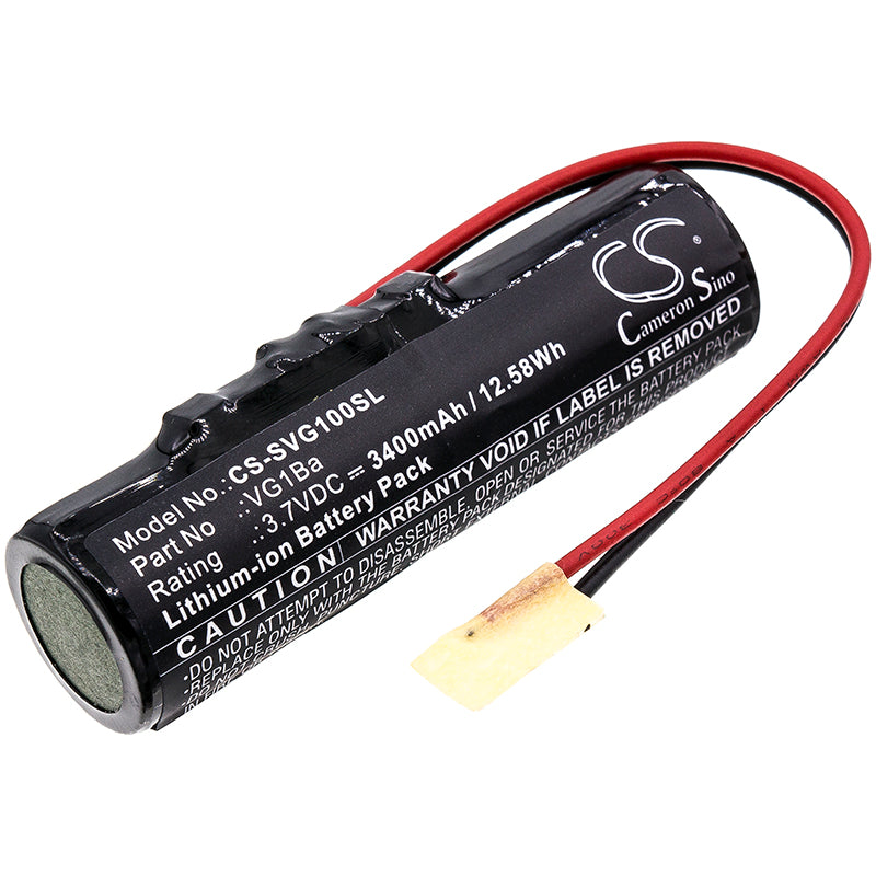 Premium Replacement Battery for Soundcast VG1 Speaker, 3.7V 3400mAh Lithium-Ion, High Capacity Power, Exact Fit
