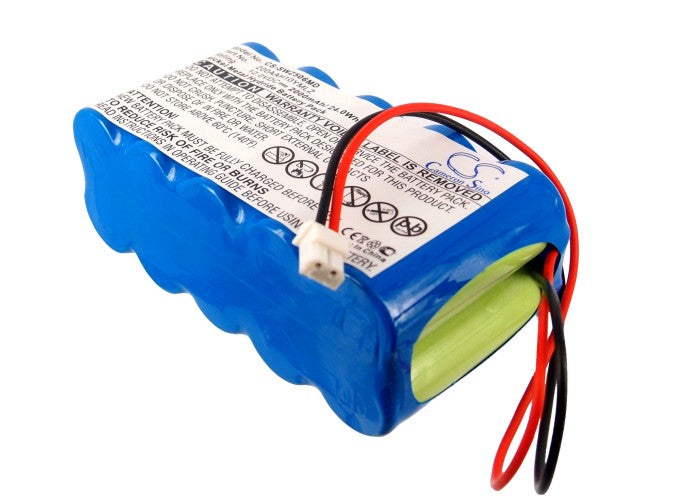 12V 24Wh Ni-MH 2000mAh Battery - Smiths WZ50F6 Infusion Pump & Medical Device Replacement Pack
