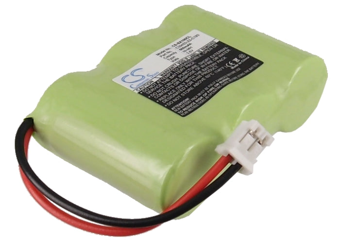 600mAh Ni-MH Battery for Alcatel Cordless Phones: Altiset Comfort, Eole, 3.6V 2.16Wh
