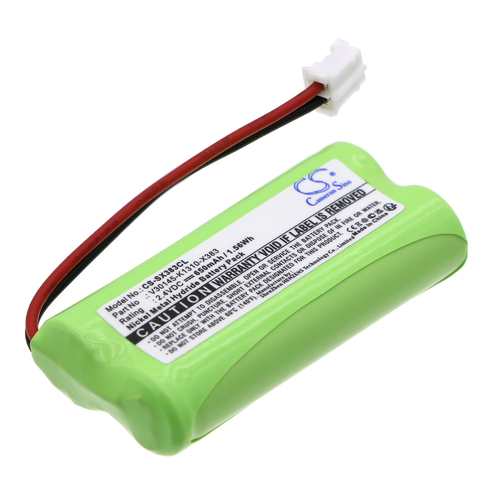 650mAh Ni-MH Replacement Battery - Siemens Gigaset A120 Cordless Phone Battery (2.4V, 1.56Wh) 

