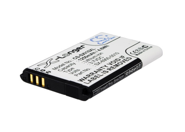 Sirius XM Lynx SXi1DAB Battery Replacement - 1250mAh 3.7V Li-ion - Digital Radio Power
