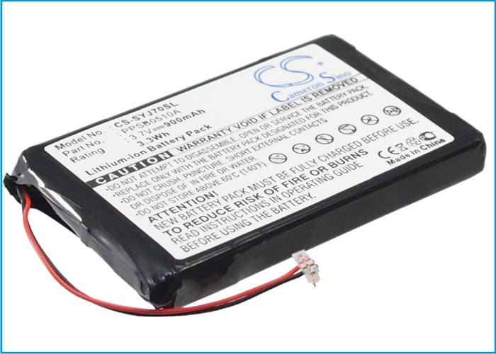 900mAh Battery Replacement for Samsung YH-J70, YH-J70JLB, YH-J70JLW Media Player - 3.7V Li-ion
