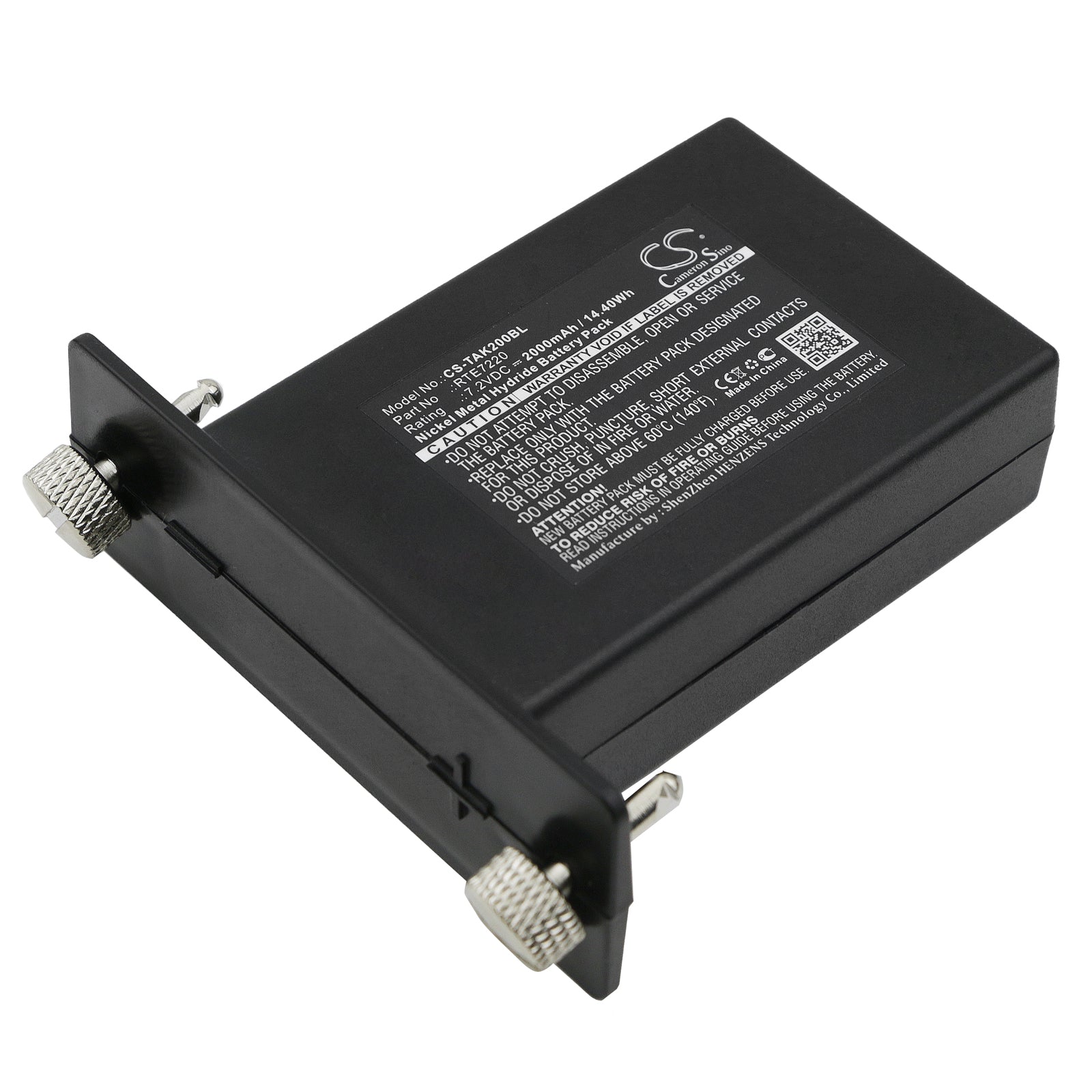 2000mAh 7.2V Ni-MH Replacement Battery for Schwing Betonpumpe AK2 Crane Remote & Teletec Transmitters
