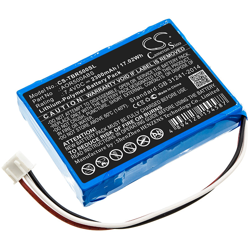 7.  4V 2300mAh Li-Polymer Battery - Tribrer AOR500 OTDR Replacement - Field Survey & Telecom Fiber Optic Testing
