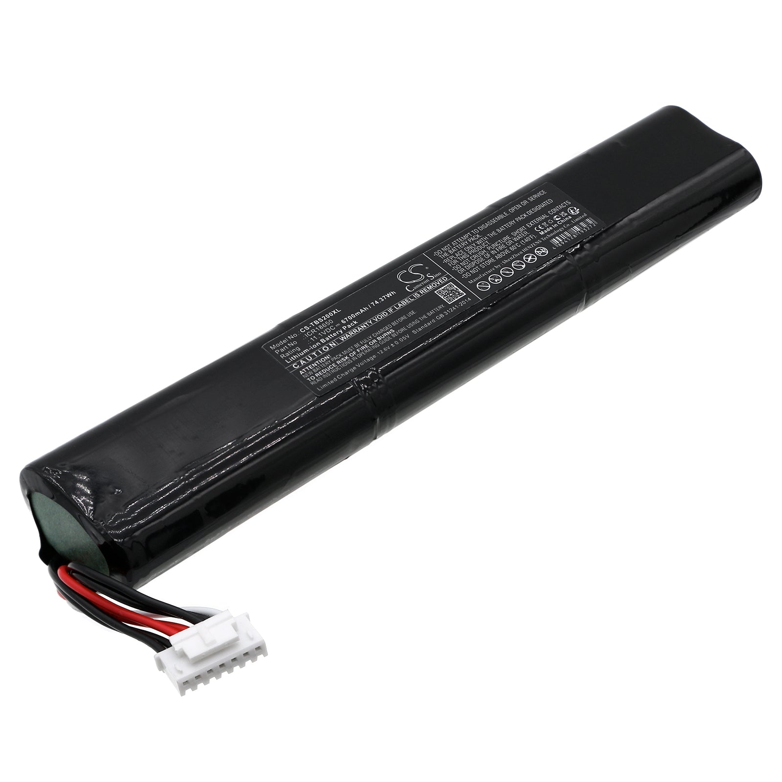 Teufel Boomster (2020) Speaker Replacement Battery - 6700mAh 11.1V Li-ion - High Capacity Power Upgrade
