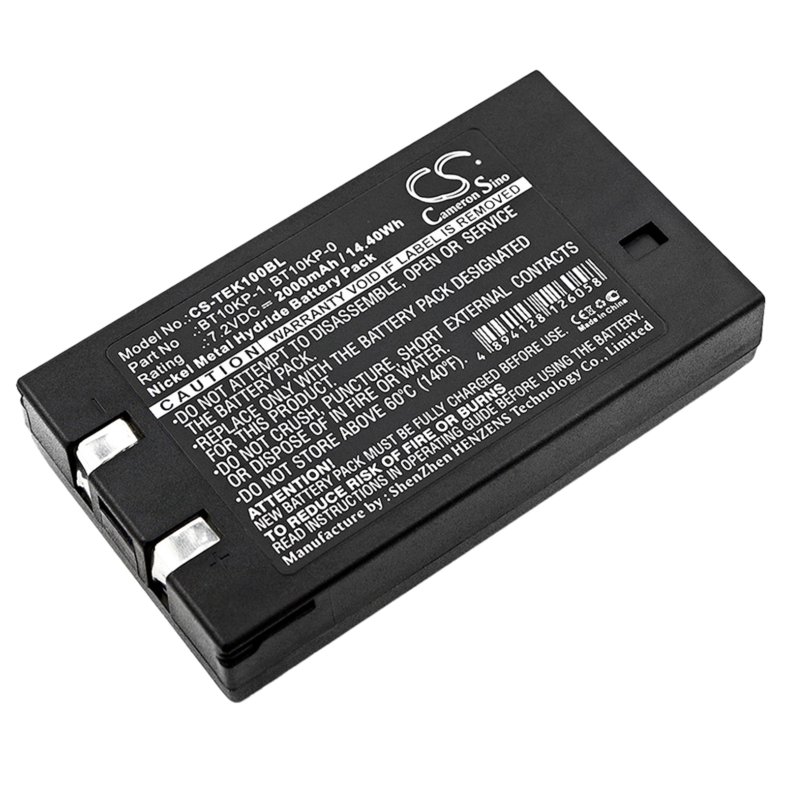 7.2V 2000mAh Ni-MH Replacement Battery for Telemotive Crane Remote – 10K12SS02P7, AK02, SLTX Pendant

