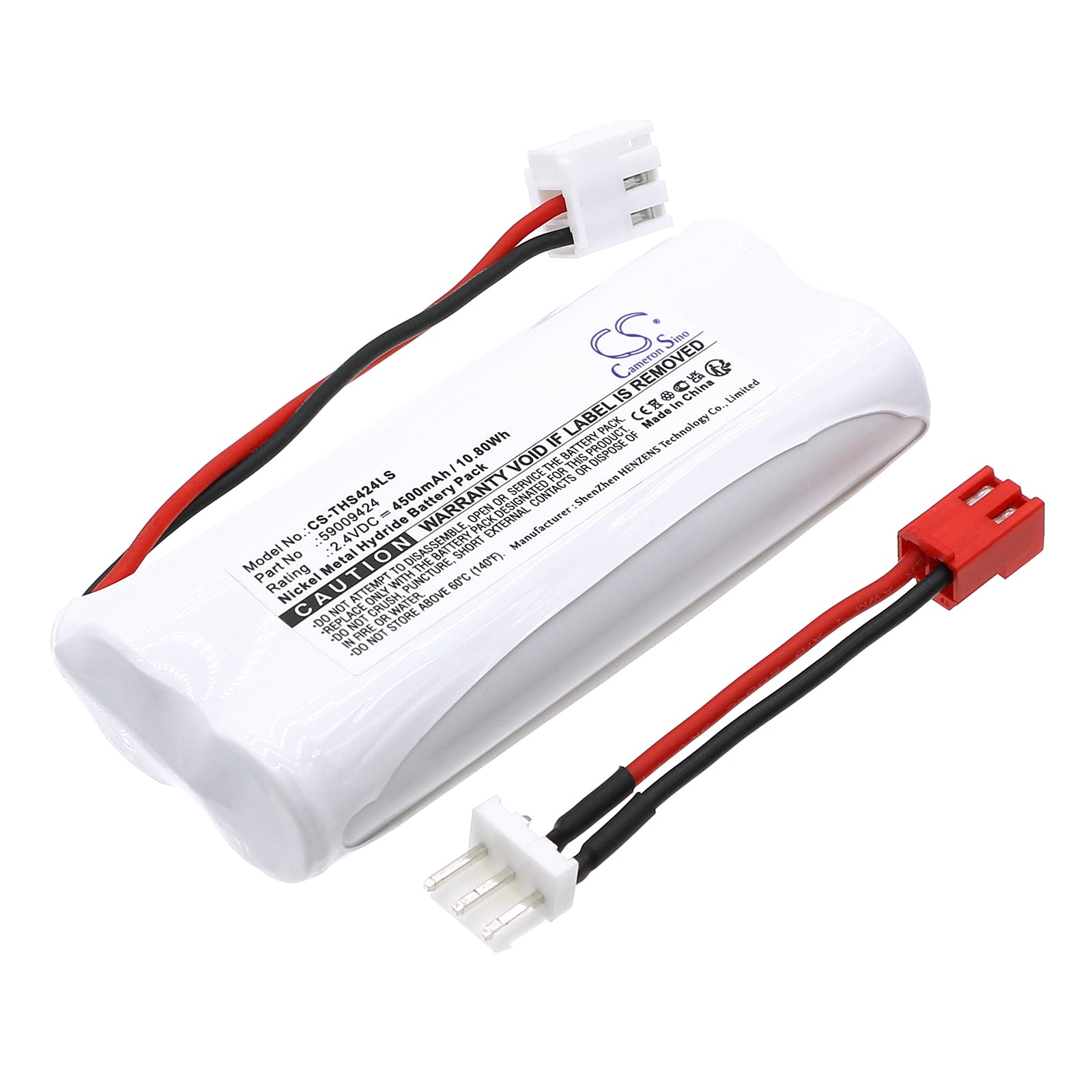 2.4V 4500mAh Ni-MH Replacement Battery for Thorn Voyager Star LA 2 SBS CON3 Emergency Lights
