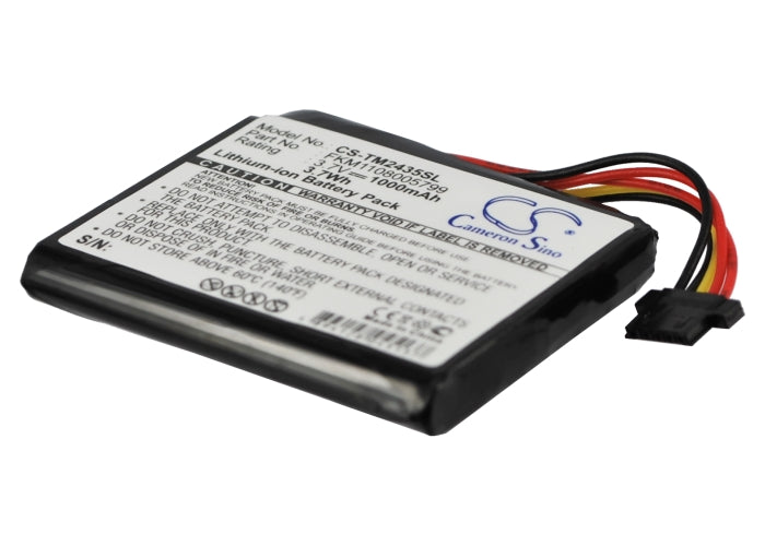 3.7V 1000mAh Li-ion Replacement Battery for TomTom Go 2435, 2535 GPS Navigator - FKM1108005799

